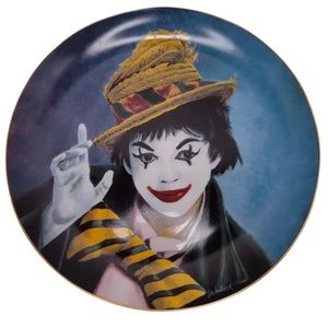 Judy Garland as a Clown Collector Plate